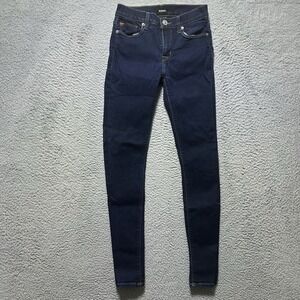 Hudson Womens Jean Blue Size 24 Natalie‎ Super Skinny Ankle Denim Cotton Blend